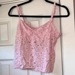 Aerie Pink Lace Bralette